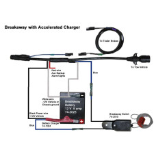 74-1028          TEKONSHA BREAKAWAY TRAILER KIT  