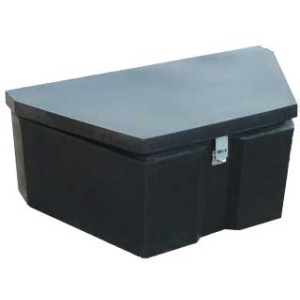 Search utility trailer storage box